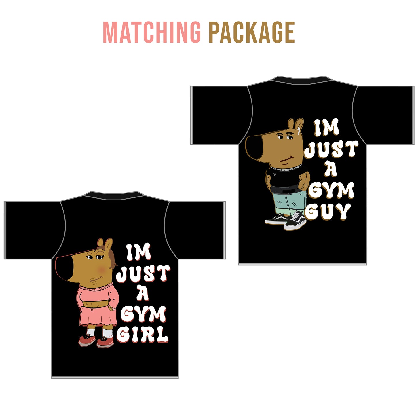 Couples Pack - Gym Guy & Gym Girl